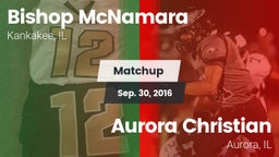 Matchup: Bishop McNamara vs. Aurora Christian  2016