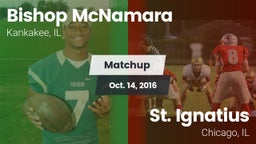 Matchup: Bishop McNamara vs. St. Ignatius  2016