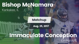 Matchup: Bishop McNamara vs. Immaculate Conception  2017