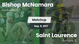 Matchup: Bishop McNamara vs. Saint Laurence  2017