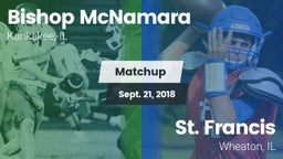 Matchup: Bishop McNamara vs. St. Francis  2018