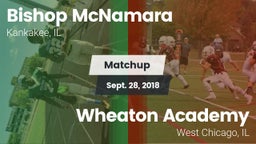 Matchup: Bishop McNamara vs. Wheaton Academy  2018