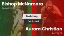 Matchup: Bishop McNamara vs. Aurora Christian  2018