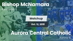 Matchup: Bishop McNamara vs. Aurora Central Catholic 2018