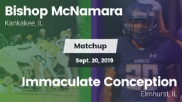 Matchup: Bishop McNamara vs. Immaculate Conception  2019