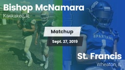 Matchup: Bishop McNamara vs. St. Francis  2019