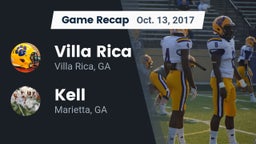 Recap: Villa Rica  vs. Kell  2017