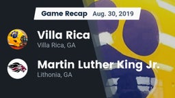 Recap: Villa Rica  vs. Martin Luther King Jr.  2019