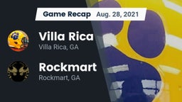 Recap: Villa Rica  vs. Rockmart  2021