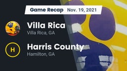 Recap: Villa Rica  vs. Harris County  2021