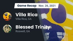 Recap: Villa Rica  vs. Blessed Trinity  2021
