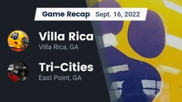 Recap: Villa Rica  vs. Tri-Cities  2022