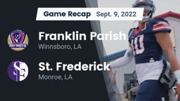 Recap: Franklin Parish  vs. St. Frederick  2022