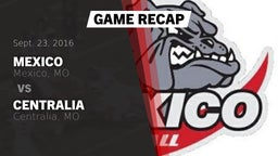 Recap: Mexico  vs. Centralia  2016