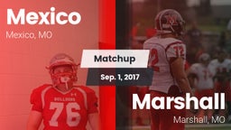 Matchup: Mexico  vs. Marshall  2017