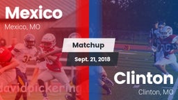 Matchup: Mexico  vs. Clinton  2018