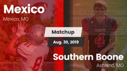 Matchup: Mexico  vs. Southern Boone  2019