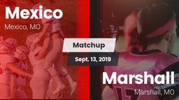 Matchup: Mexico  vs. Marshall  2019
