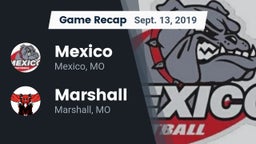 Recap: Mexico  vs. Marshall  2019