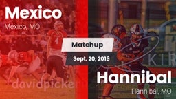 Matchup: Mexico  vs. Hannibal  2019
