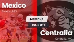 Matchup: Mexico  vs. Centralia  2019