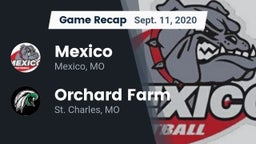 Recap: Mexico  vs. Orchard Farm  2020