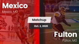 Matchup: Mexico  vs. Fulton  2020