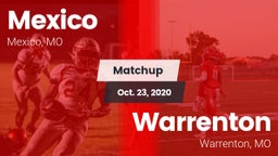 Matchup: Mexico  vs. Warrenton  2020