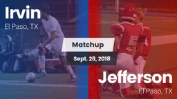Matchup: Irvin  vs. Jefferson  2018