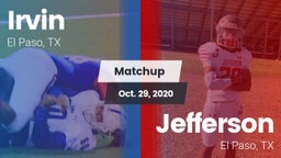 Matchup: Irvin  vs. Jefferson  2020