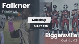 Matchup: Falkner  vs. Biggersville  2017