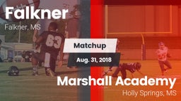 Matchup: Falkner  vs. Marshall Academy  2018