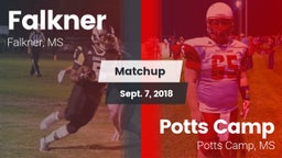 Matchup: Falkner  vs. Potts Camp  2018
