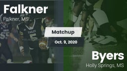 Matchup: Falkner  vs. Byers  2020