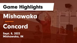 Mishawaka  vs Concord  Game Highlights - Sept. 8, 2022