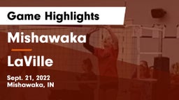 Mishawaka  vs LaVille  Game Highlights - Sept. 21, 2022