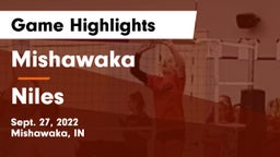 Mishawaka  vs Niles  Game Highlights - Sept. 27, 2022