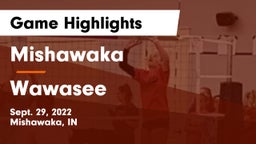 Mishawaka  vs Wawasee  Game Highlights - Sept. 29, 2022