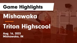 Mishawaka  vs Triton Highscool Game Highlights - Aug. 16, 2023