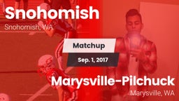 Matchup: Snohomish High vs. Marysville-Pilchuck  2017