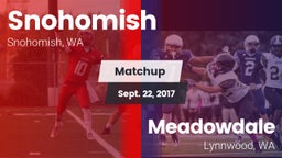 Matchup: Snohomish High vs. Meadowdale  2017