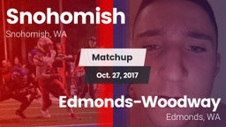 Matchup: Snohomish High vs. Edmonds-Woodway  2017