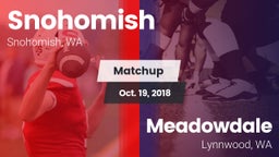 Matchup: Snohomish High vs. Meadowdale  2018