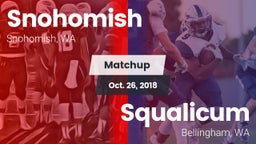 Matchup: Snohomish High vs. Squalicum  2018