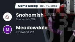 Recap: Snohomish  vs. Meadowdale  2018
