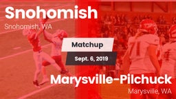 Matchup: Snohomish High vs. Marysville-Pilchuck  2019