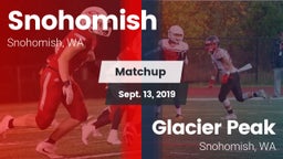 Matchup: Snohomish High vs. Glacier Peak  2019