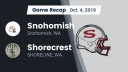 Recap: Snohomish  vs. Shorecrest  2019