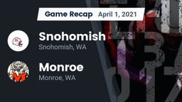 Recap: Snohomish  vs. Monroe  2021