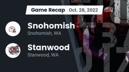 Recap: Snohomish  vs. Stanwood  2022